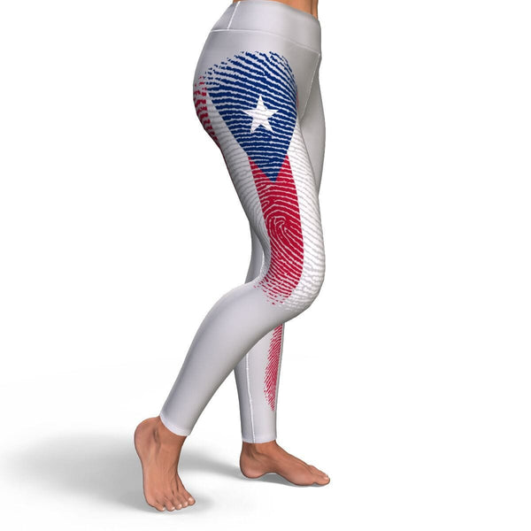 Puerto Rican Flag Leggings