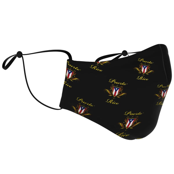 Puerto Rican Design Face Mask