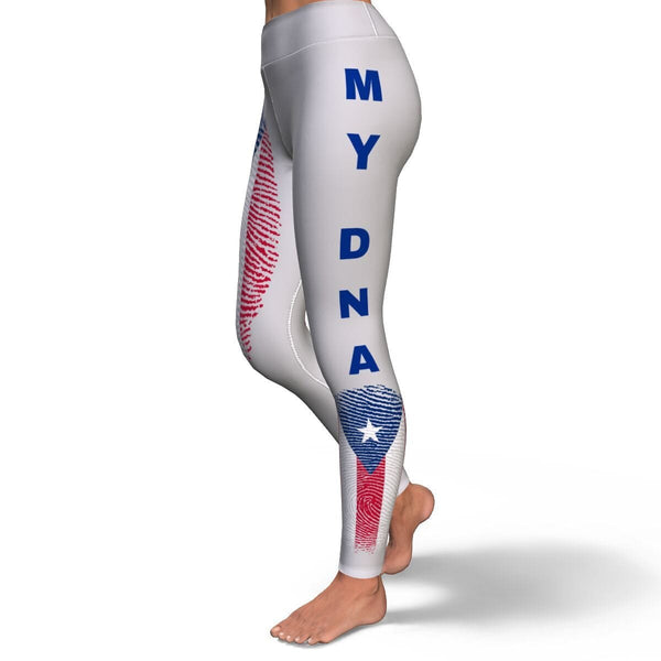 Puerto Rican My DNA Yoga Leggings