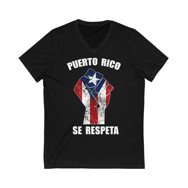 Puerto Rican Shirts - Se Respeta V-Neck