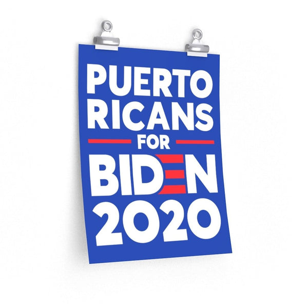 Puerto Ricans for Biden 2020 Election 11x14 Poster