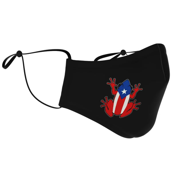 Puerto Rican Coqui Design Face Mask