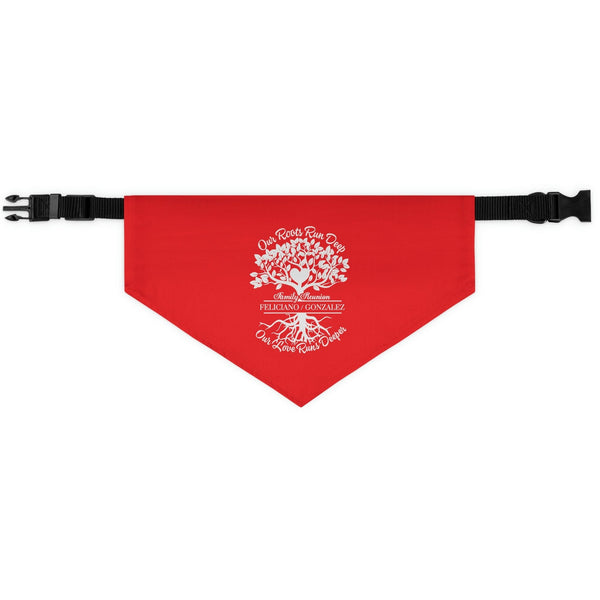 Red Pet Bandana Collar