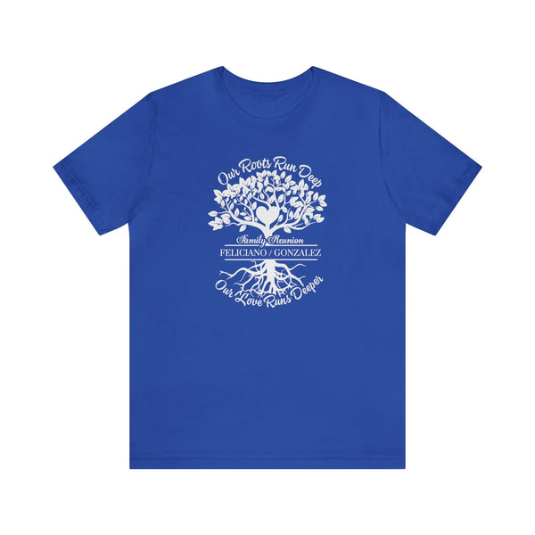 Premium Bella-Canvas Unisex Tee Blue & Red